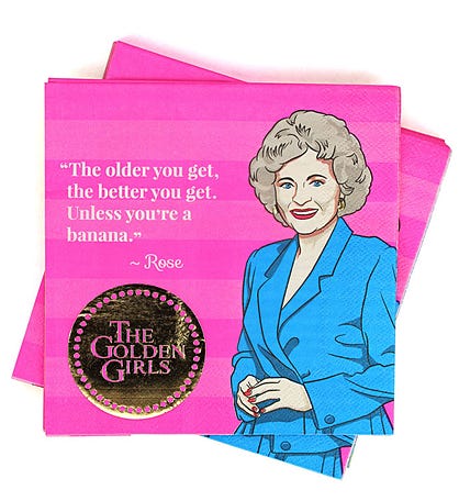 Golden Girls Napkins For Parties & Luncheons (16-pack)